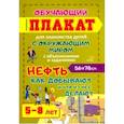 russische bücher: Клавдиева Валерия Константиновна - Нефть. Как добывают и что из нее делают. Обучающий плакат-раскраска для детей 5-8 лет