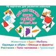 russische bücher: Дмитриева В.Г. - Все, что нужно знать ребенку от 1 до 3 лет.Животные. Еда. Мебель. Одежда и обувь. Овощи в фрукты. Тело человека. Транспорт. 70 карточек для развития малыша