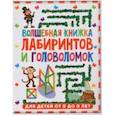 Волшебная книжка лабиринтов и головоломок для детей 5-9 лет