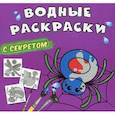russische bücher:  - Водные раскраски с секретом. Паучок