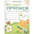 russische bücher: Володина Н. - Мои первые прописи. Выпуск 3. Графические упражнения
