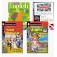 russische bücher: Кэрролл Л., Баум Л.Ф. - Чудеса страны Оз. Алиса в Стране Чудес. + Тетради для записи английских слов (комплект из 2-х книг + 2 тетради). Книги на англ.языке