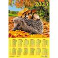 russische bücher:  - Календарь Ежик с грибами, на 2023 год