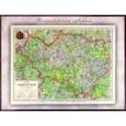 russische bücher:  - Ретрокарта Карта Владимирской губернии на 1913 г.